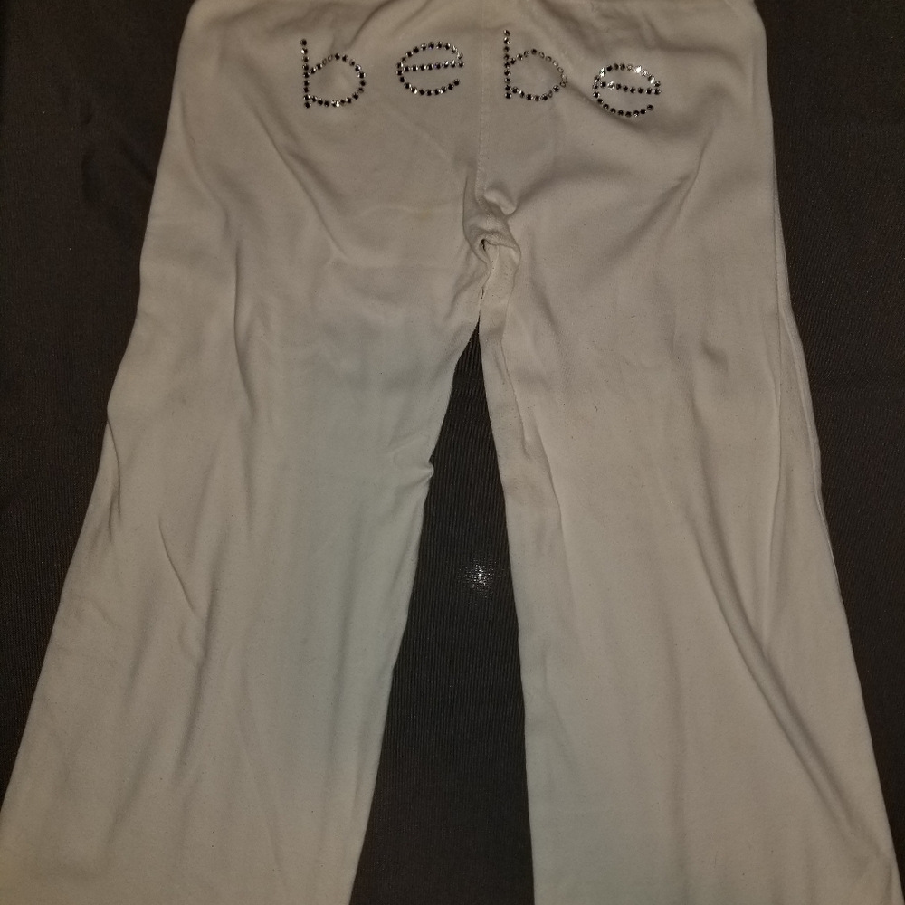 Bebe wide leg capris